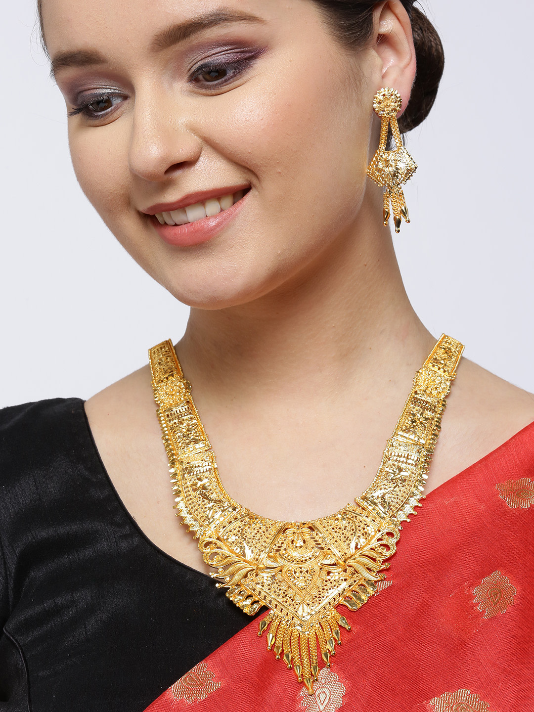 YouBella Gold-Plated Jewellery Set